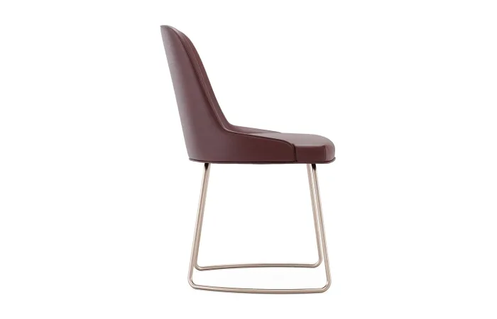 Anna side chair rosegoldmatt 3