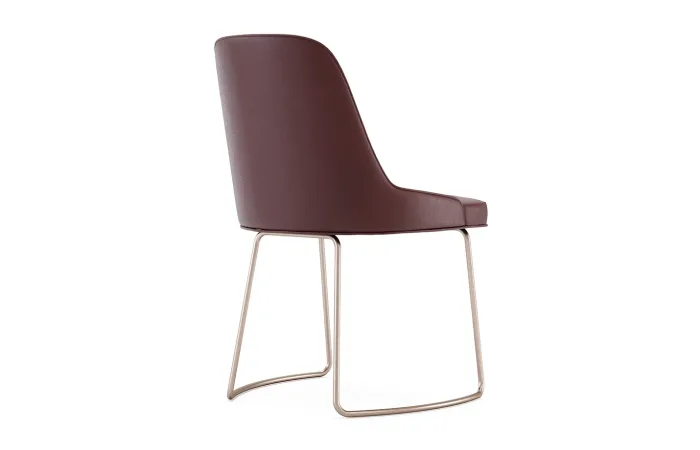 Anna side chair rosegoldmatt 4