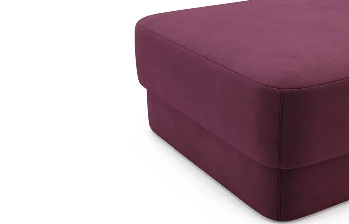 Kate large pouf Aldan 2932 fabric