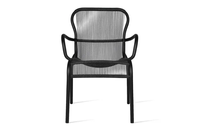 Loop dining armchair rope outdoor 03