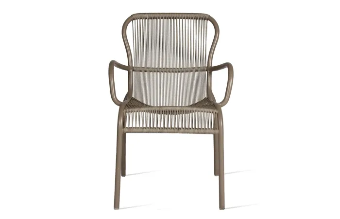 Loop dining armchair rope outdoor 05