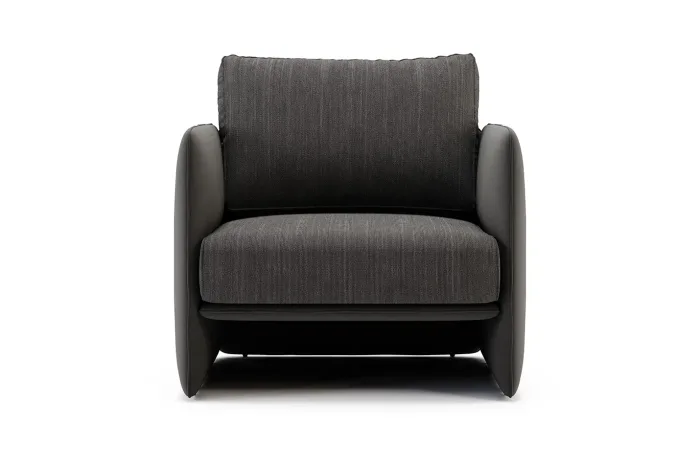 miller armchair front view