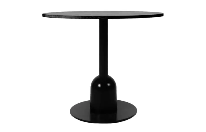 Sphera bistro table black oak