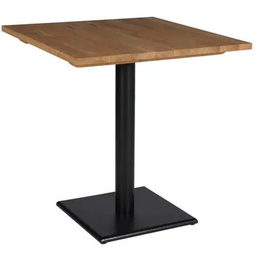 quadro bistro table natural oak top 1