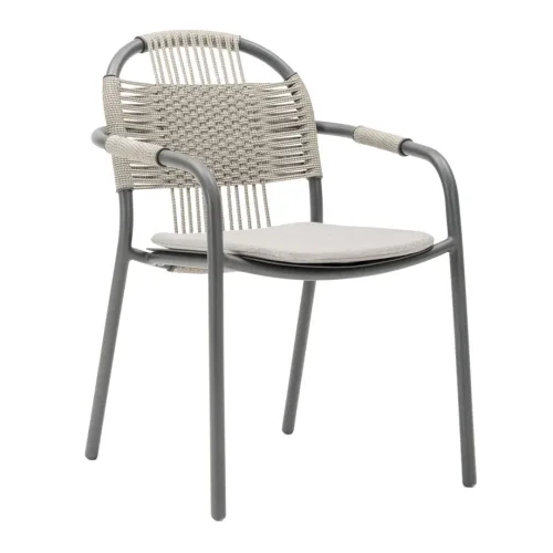 cleo dining chair fossil grey 2