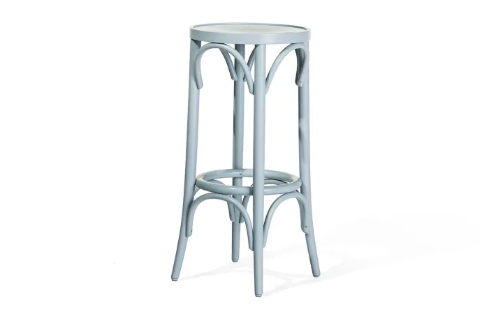 73 Bar stool black beech wood 3