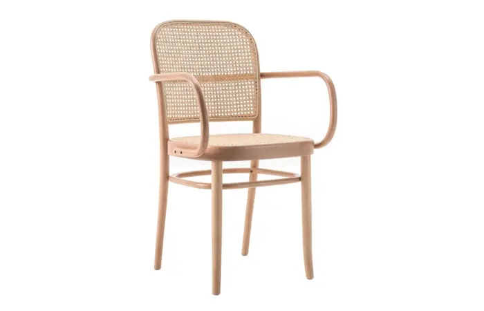 811 dining armchair Cane seat 01