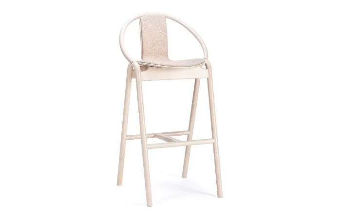 again barstool with seat and back upholstery 4