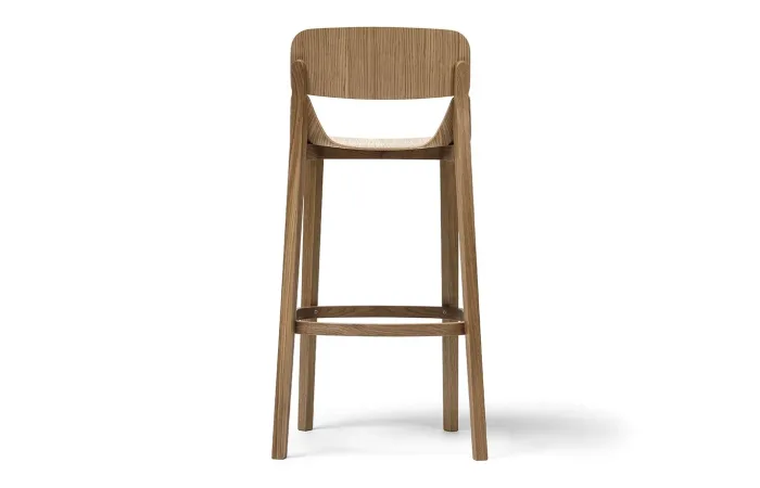 Leaf barstool with backrest 4