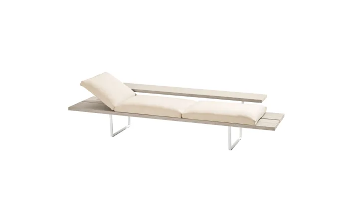 Orizon Chaise Longue with Backrest