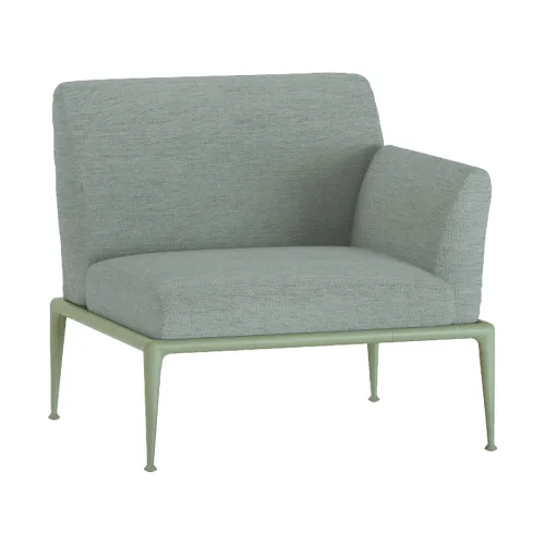 new joint armchair with left armrest